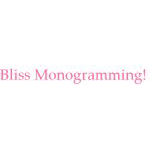 Bliss Monogramming Coupons