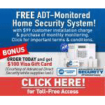 ADT Home Security Alarm System Coupons