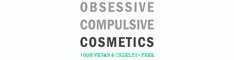 Obsessive Compulsive Cosmetics Coupon Coupons